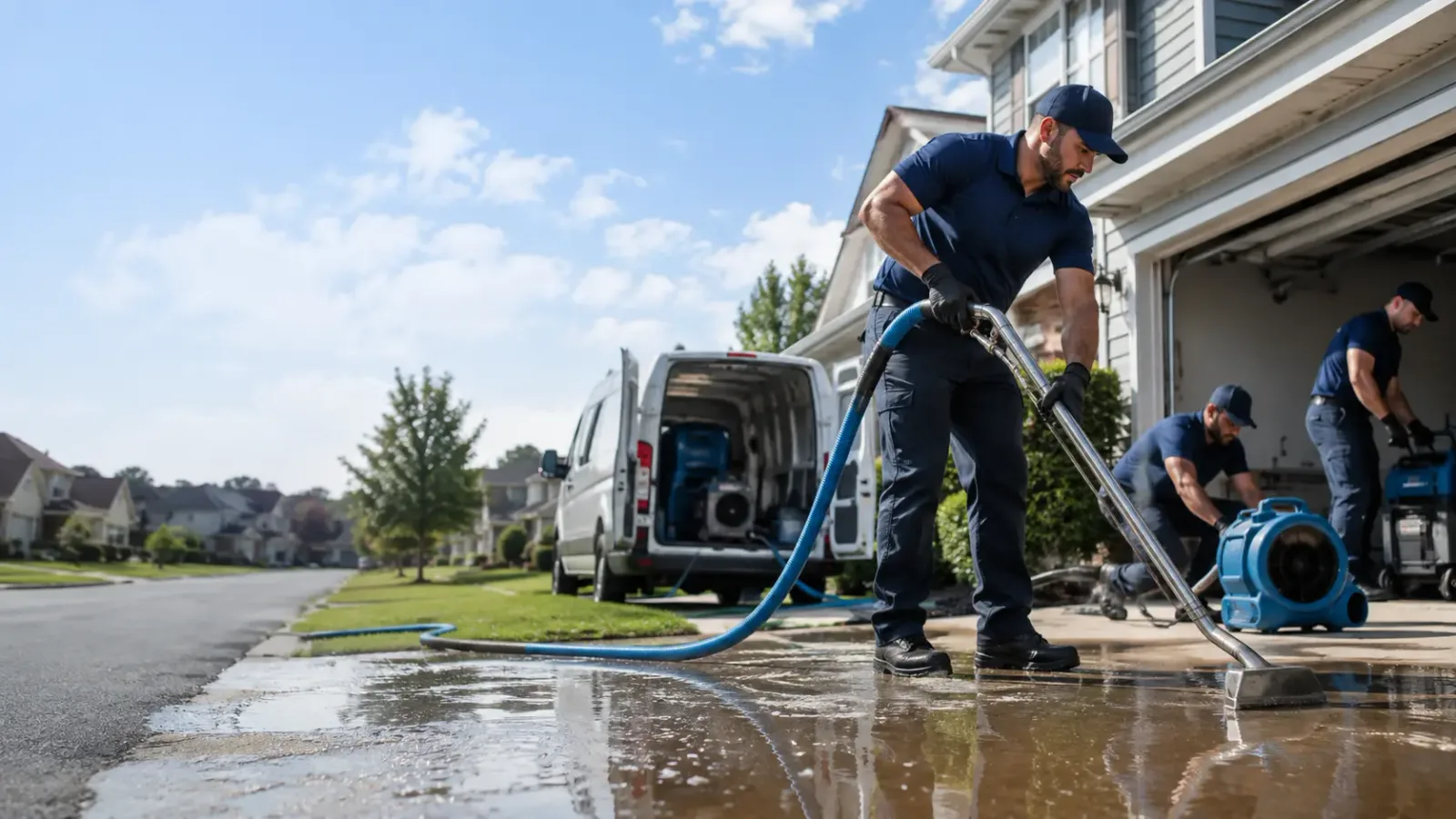 Flood Damage Restoration in Kempton, IN